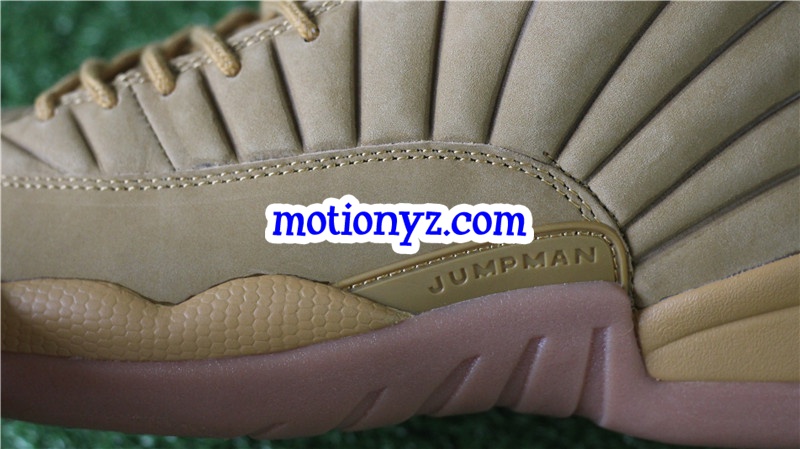 PSNY x Air Jordan 12 Retro Wheat Yellow